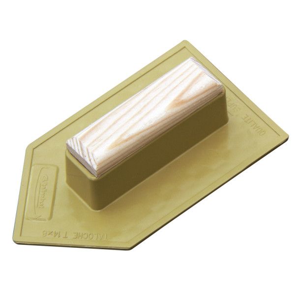 Taloche abs 14x8cm pointue jaune