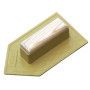 Taloche abs 14x8cm pointue jaune