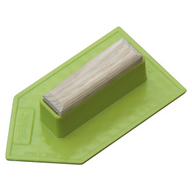 Taloche abs verte 14x8cm pointue