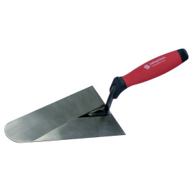 Truelle lisseuse bout rond 20cm manche bi-matiere