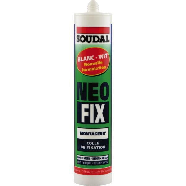Colle néoprène blanche cartouche 310 ml Neofix