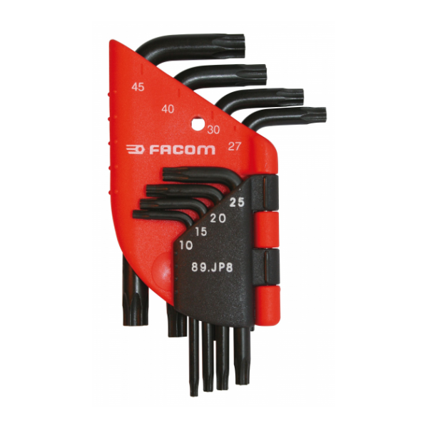 Jeu etui 6 cles males torx - FACOM 89.JP6