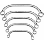Jeu 5 cles polygonales mi-lune - FACOM 57.JE5