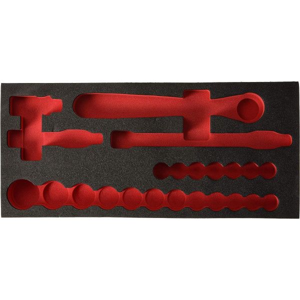 Plateau mousse l douille niveau3 mm - FACOM PM.MODS161-3