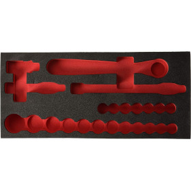 Plateau mousse l douille 3/8' niv 3 mm - FACOM PM.MODJ161-3