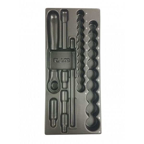 Plateau plastique l douille niveau4 mm - FACOM PL.L02