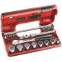 Coffret douil 3/8' 6p mm j.161b 18pc - FACOM J.161DBOX1