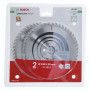 Kit 2 Lames scie circulaire Bois Optiline 190x30mm 48D + Speed 190x30mm 24D