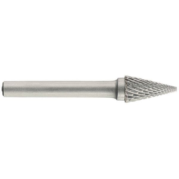 Fraise lime carbure conique -TivolyNorm -Denture normale -Brise copeaux -Forme D (Tube)  / Ø: 16 / d2: 6 / L: 70