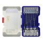 13 pièces -3 kits mèche & fraise bois métal HSS 2en1 + 6 forets HSS + 3 embouts inox + accessoires