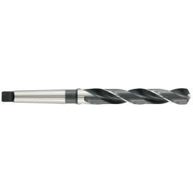 Ø: 18 / L: 228 / Foret métaux CUTINOX HSS-E5 (cobalt 5%) -Traitement STEAM -DIN345 -h8 -3xd -Cône morse -Aminci (Tube)