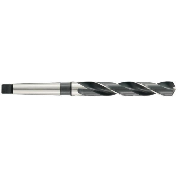 Ø: 18 / L: 228 / Foret métaux CUTINOX HSS-E5 (cobalt 5%) -Traitement STEAM -DIN345 -h8 -3xd -Cône morse -Aminci (Tube)