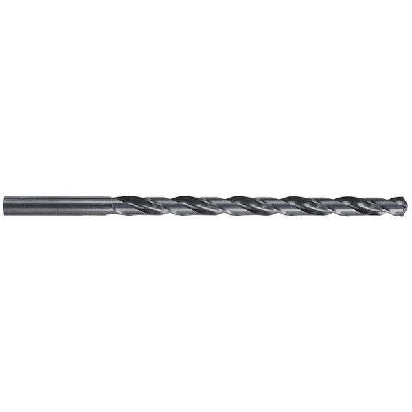 Ø: 8 / L: 250 / Foret métaux taillé meulé HSS -Traitement STEAM -NFE66075 -h8 -10xd -Extra long -Dépouille conique (Tube)