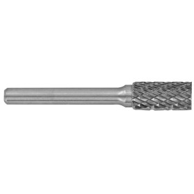 Fraise lime carbure Cylindrique en bout Denture normale brise copeaux Forme D (Boite brochable)  / Ø: 10 / d2: 6 / L: 65