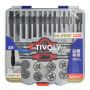 Coffret tarauds et filières 29 pièces - TIVOLY