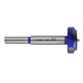 Ø: 30 / Mèche charnière -Plaquette carbure -Queue cylindrique (Blister) / L: 79.5