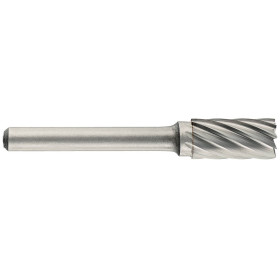 Fraise lime carbure cylindrique -TivolyNorm -Denture grosse -Forme A (Tube)  / Ø: 12 / d2: 6 / L: 70