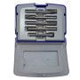 5 fraises limes rotatives carbure Ø 8mm Denture normale avec brise copeaux queue de 6mm