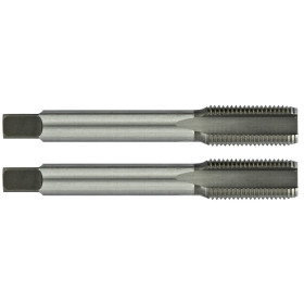 Jeu de 2 tarauds main Standard HSS -BSP G -DIN 5157 -Profil étagé (Packaging unitaire) / Ø: 3/8" X 19
