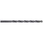 Ø: 12 / L: 250 / Foret métaux taillé meulé HSS -Traitement STEAM -NFE66075 -h8 -10xd -Extra long -Dépouille conique (Tube)