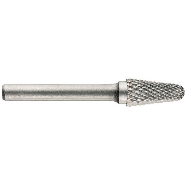 Fraise lime carbure conique -TivolyNorm -Denture normale -Brise copeaux -Forme D (Tube)  / Ø: 16 / d2: 6 / L: 70