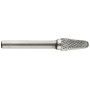 Fraise lime carbure conique -TivolyNorm -Denture normale -Brise copeaux -Forme D (Tube)  / Ø: 16 / d2: 6 / L: 70
