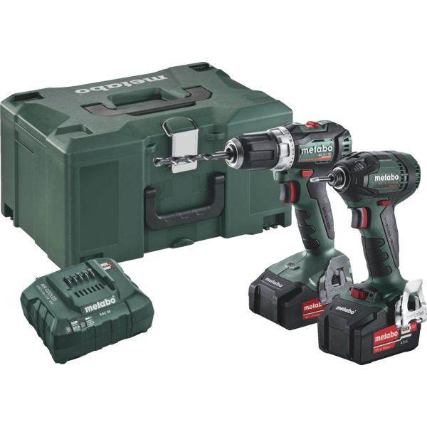 Combo Set 2.5.3 Perceuse visseuse BS 18 L BL et Visseuse à chocs SSD 18 LTX BL