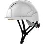 CASQUE EVOLITE MONTEUR VENTILE MICRO VISIERE, JUGULAIRE 4 POINTS