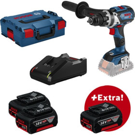 Perceuse visseuse GSR 18V-110 c 3 batteries 5,0ah L-BOXX
