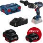 Perceuse visseuse GSR 18V-110 c 3 batteries 5,0ah L-BOXX