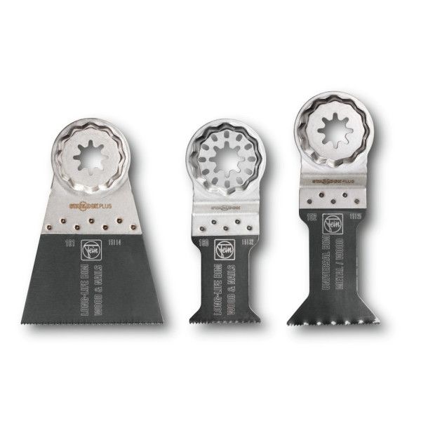 Combo - Lame de scie E-Cut StarlockPlus 1x35, 65, 44mm - Pack de 3 - FEIN