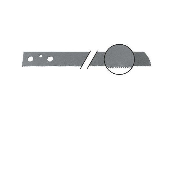 Lame droite - HSS - L300mm - dents 1.6mm - FEIN