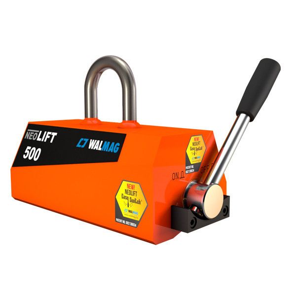 AIMANT PERMANENT MAXI 300 KG A COMMANDE MANUELLE (EN13155)