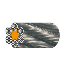 CÂBLE D.10,0 MM GALVA AT 6x19 CRM 6150 KG