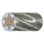 CÂBLE D.3,0/4,0 GALVA AM CD 7x7 PVC CRM 645 KG  PVC CRISTAL