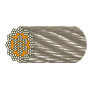 CÂBLE D.6,00 MM INOX AM 19x7 CRM 2130 KG CRM 2130 KG