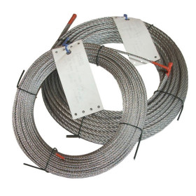 CÂBLE GALVA D.3 MM 7x7 COURONNE DE 100 M CRM 630 KG