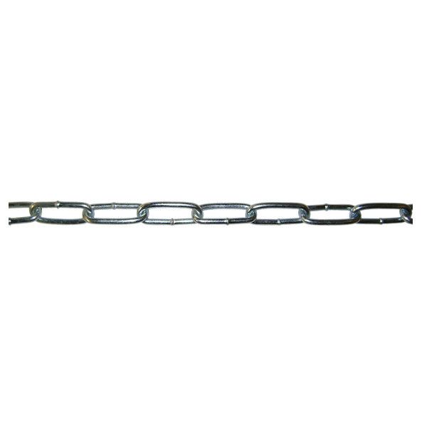 CHAÎNE DROITE ZINGUÉE DIN763 D.2,5x24 MM BOBINE DE 100 M