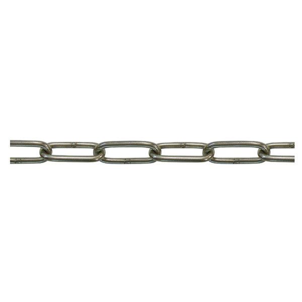 CHAÎNE INOX DIN763 D.3 MM 26x6 CHARGE UTILE 60 KG