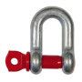 MANILLE DROITE H.R. GALVA CMU 13,5 T AXE A OEIL 13/8 ACIER ALLIÉ