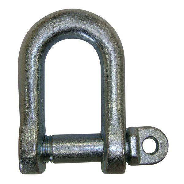 MANILLE DROITE STANDARD D.33 MM ZINGUÉE CMU 5000 KG