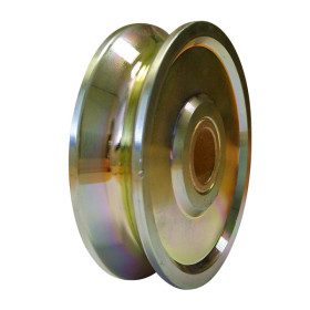 RÉA CÂBLE ACIER BAG.BRONZE D.80MM CMU 400KG CÂBLE 5MM ALÉSAGE 12MM