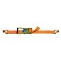 SANGLE D'ARRIMAGE 50 MM TMU 2500 KG ORANGE 2 CROCHETS DOUBLES LG. 12 M