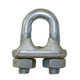 SERRECÂBLE ÉTRIER MARQUAGE CE D.12 MM GALVA ESTAMPÉ A CHAUD