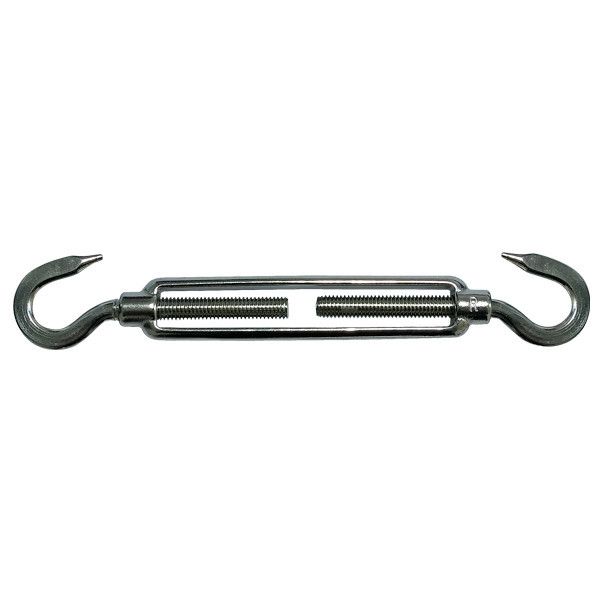 TENDEUR INOX D.5 MM 2 CROCHETS SWL 50 KG