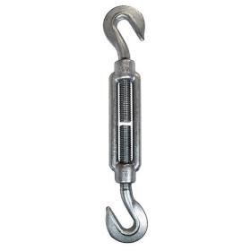 TENDEUR ZINGUE 2 CROC. D.8 MM DIN1480 SWL 165 KG