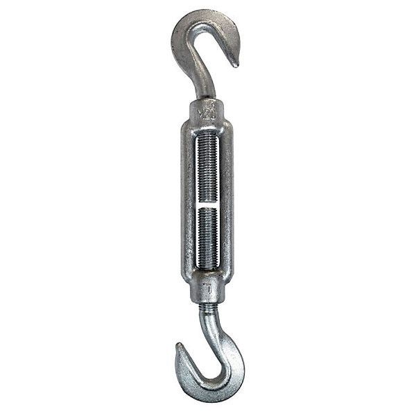 TENDEUR ZINGUE 2 CROC. D.8 MM DIN1480 SWL 165 KG