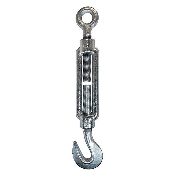 TENDEUR ZINGUE OEIL+ CROC. D.10 MM DIN1480 SWL 235 KG