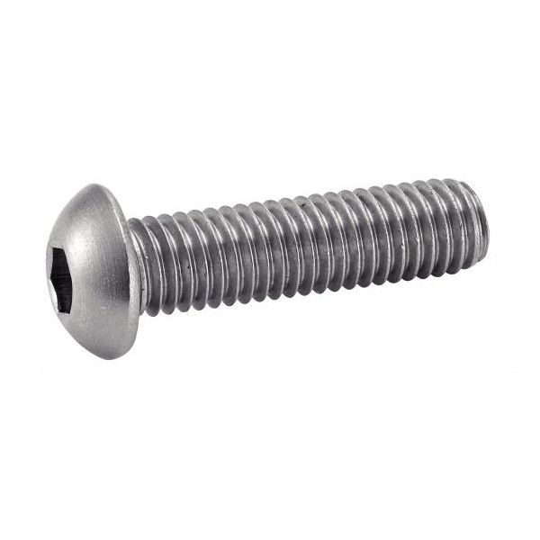 VIS A METAUX TETE BOMBEE SIX PANS CREUX INOX A2 (ACTON 62202)