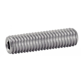 VIS SANS TETE SIX PANS CREUX BOUT PLAT INOX A2 (ACTON 62204)
